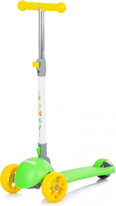 Chipolino Kinderroller Funky Gelb-Grün