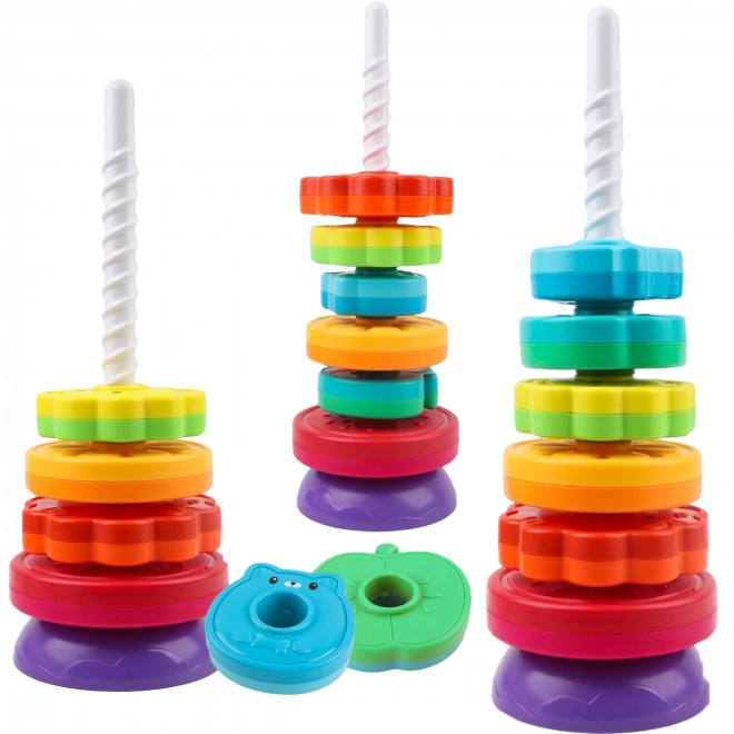Woopie Edukative Piramide Tier-Turm