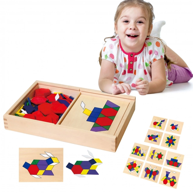 Holz Mosaik Spielzeug von Viga