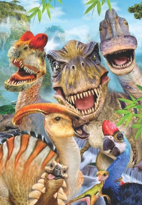 Dinosaurs Selfie Puzzle 260 Teile