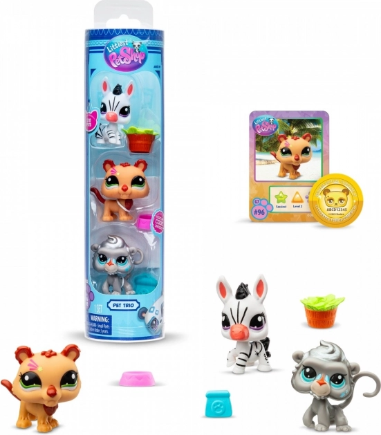 Littlest Pet Shop Figuren Tuba 3er-Pack