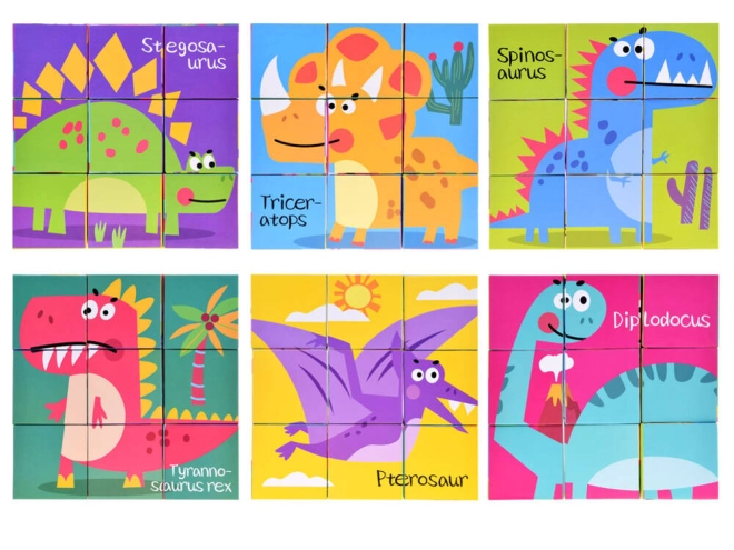 Bildung Dino Puzzle