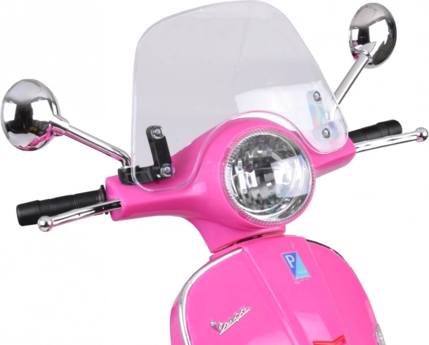 Elektrischer Roller Vespa GTS Super für Kinder – Rosa