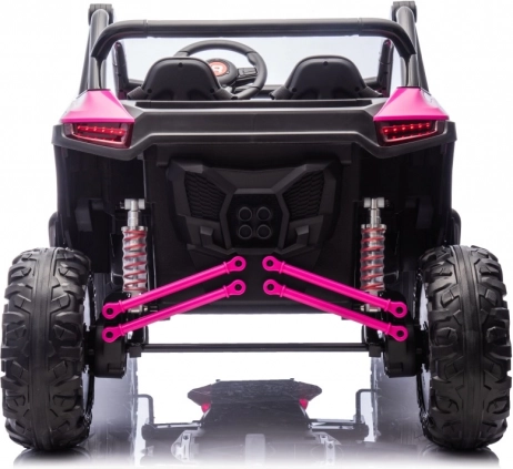Pinkes Fahrzeug Racing Road 2000