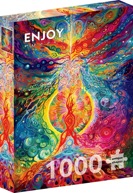 Puzzle Epizentrum des Regenbogens 1000 Teile