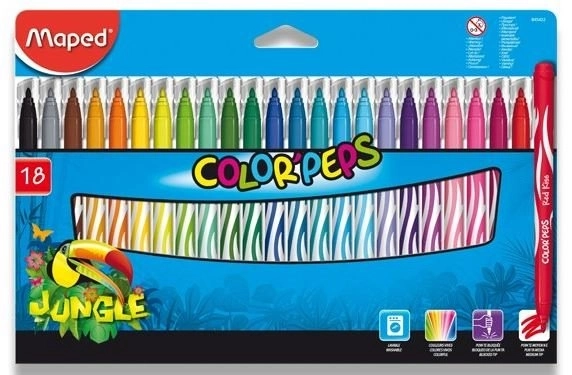 Maped Fixy Color'Peps Jungle 18er Pack