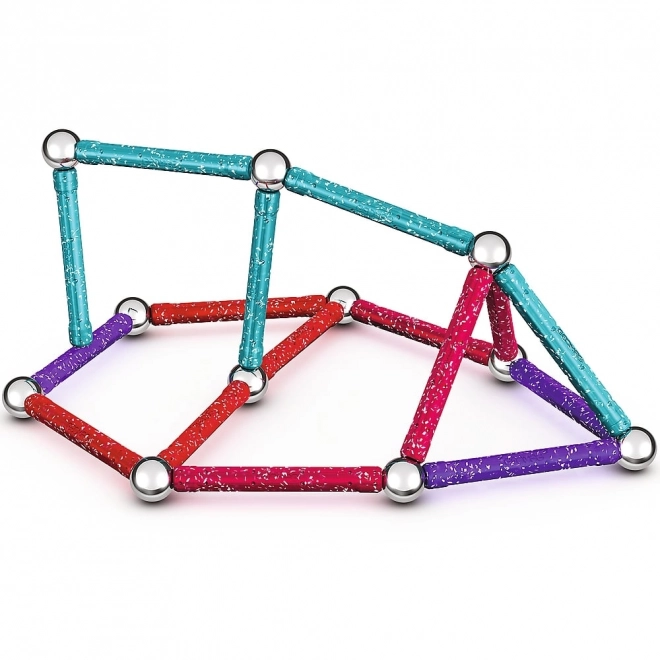 Glitzer Magnetset Recycling 60-teilig von Geomag