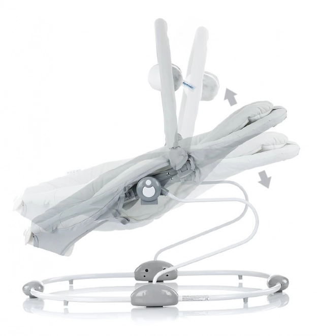 Vibrationsliege für Säuglinge Siesta Grey von Chipolino