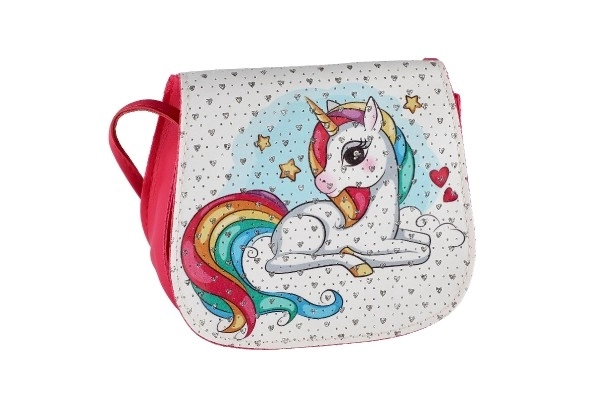 Einhorntasche mit Glitzersteinen