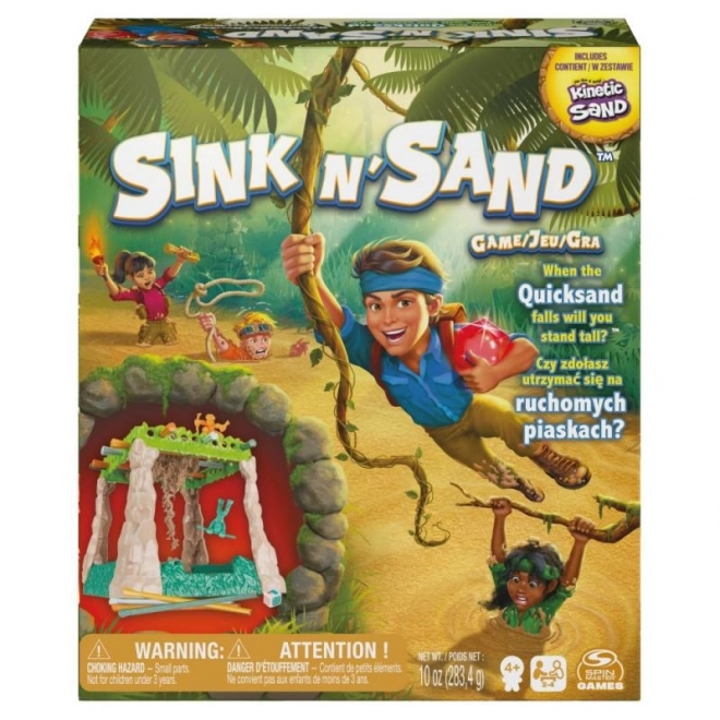 Abenteuerspiel mit kinetischem Sand