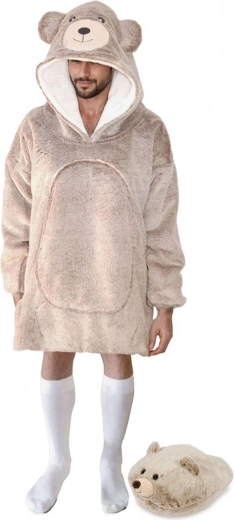 Verspielte Kapuze mit Bärenohren