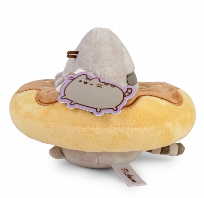 Pusheen in Schokoladendonut