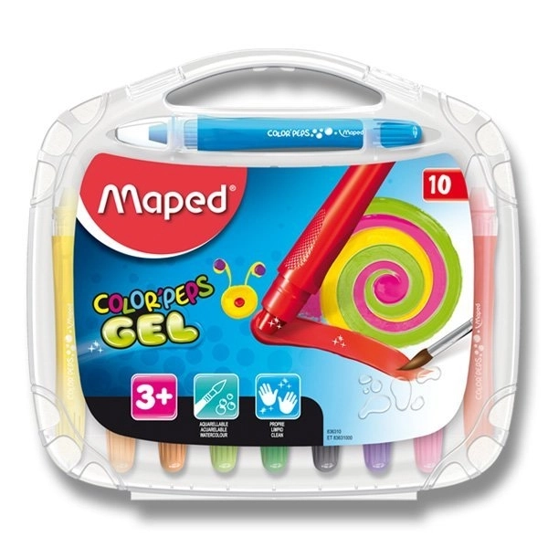 Gel-Wachsmalstifte Color'Peps von MAPED