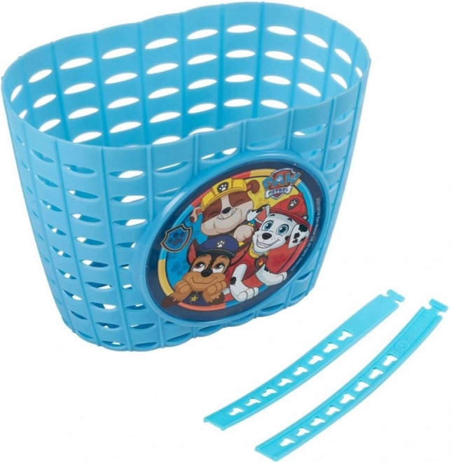 Fahrradkorb für Jungen mit PAW PATROL Motiv