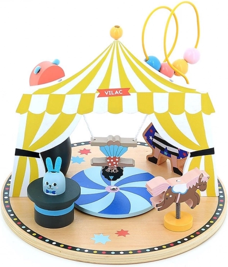 Vilac motorisches Labyrinth Zirkus von Michelle Carlslund