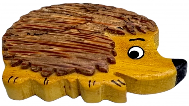 Großer Magnet aus Holz Igel