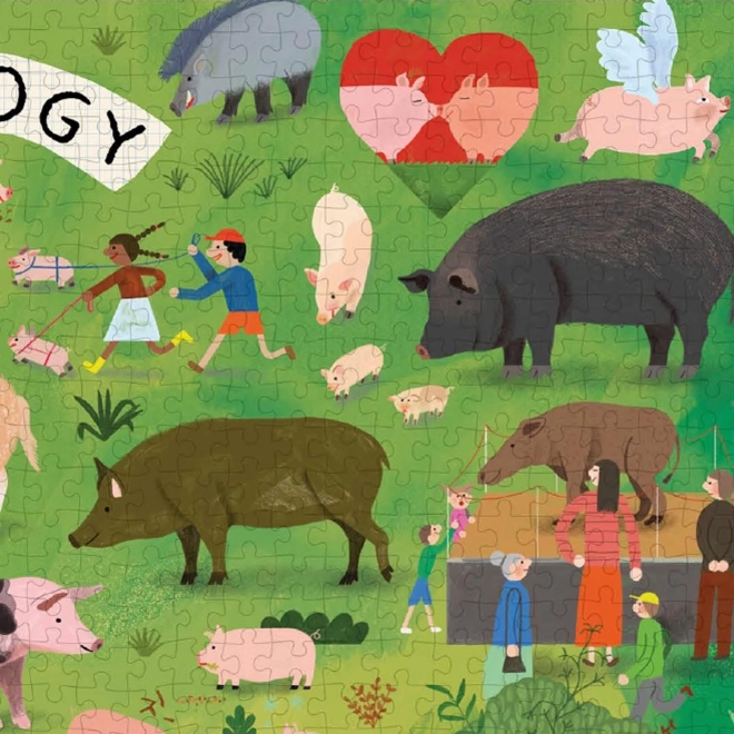 Puzzle Pigologie 1000 Teile von Chronicle Books