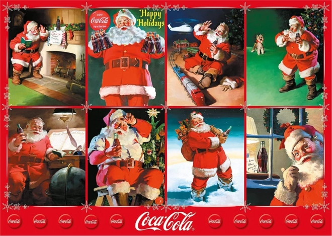 Schmidt Puzzle Coca Cola Weihnachtsmann 1000 Teile
