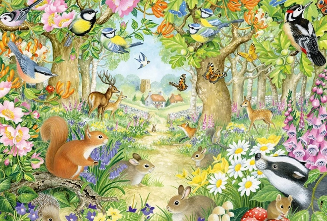 Schmidt Puzzle Im Wald 100 Teile