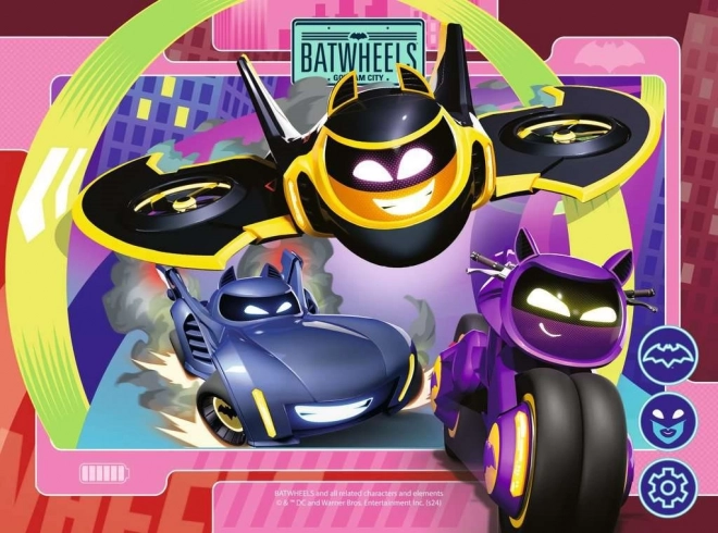 Puzzle Batwheels von Ravensburger, 4-in-1
