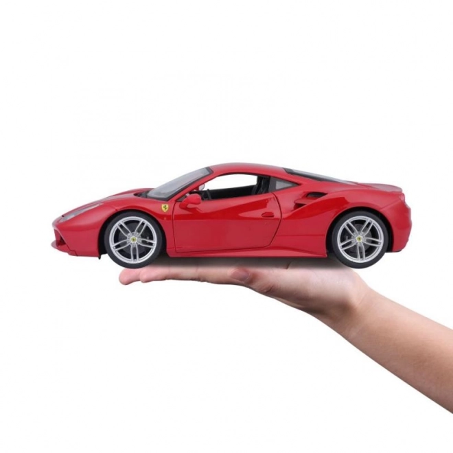 Bburago Ferrari 488 GTB Modellauto Rot