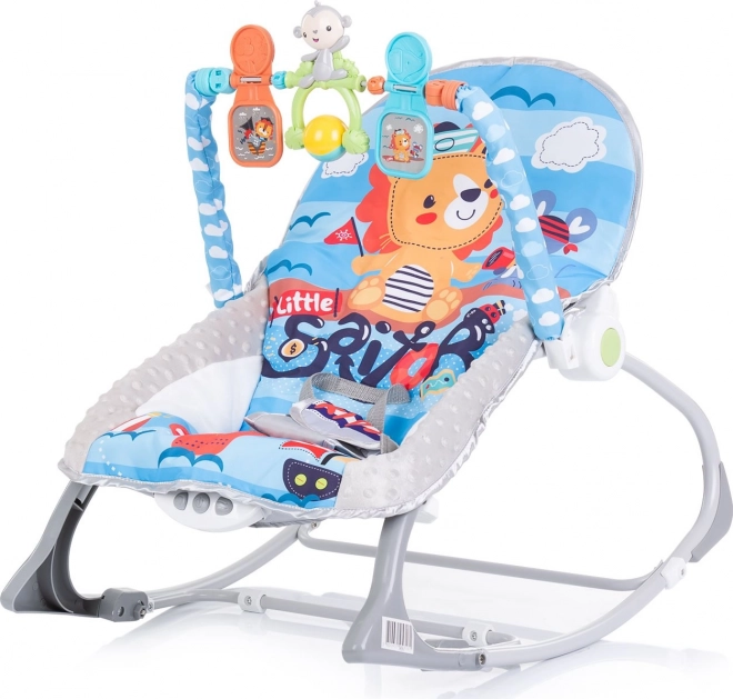 CHIPOLINO Vibrierendes 2in1 Baby Spa – Blau