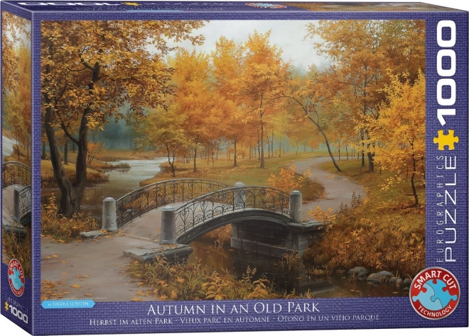 Herbst im alten Park Puzzle 1000 Teile