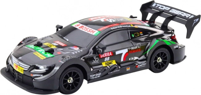 RC-Rennwagen mit Fernsteuerung schwarzer Karbon 30km/h 1:16
