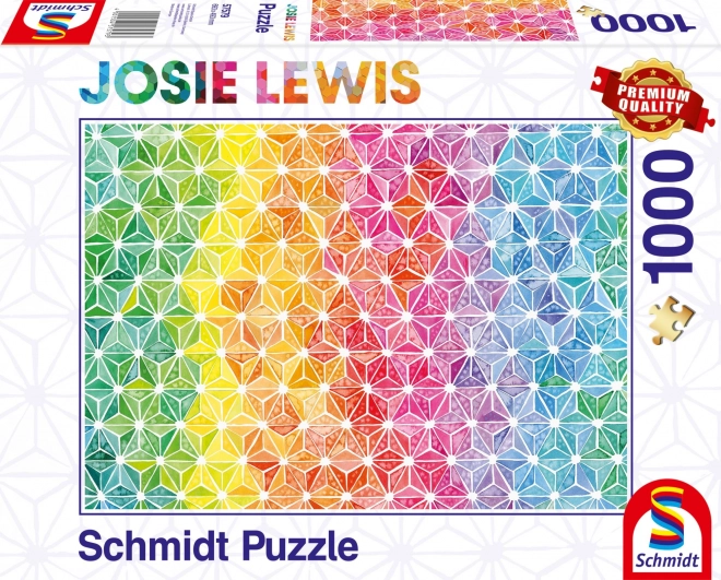 Schmidt Puzzle Bunte Dreiecke 1000 Teile