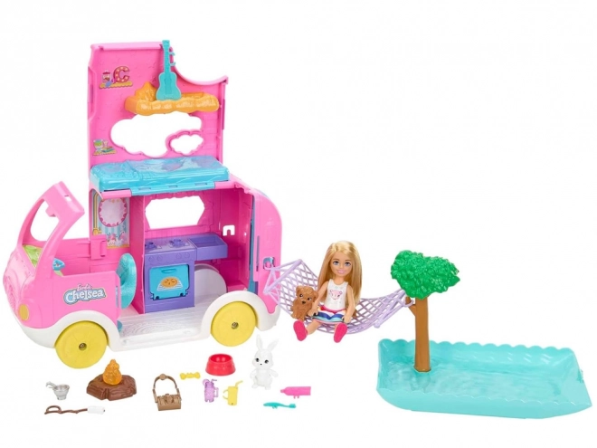 Barbie Chelsea Wohnmobil-Abenteuer-Set