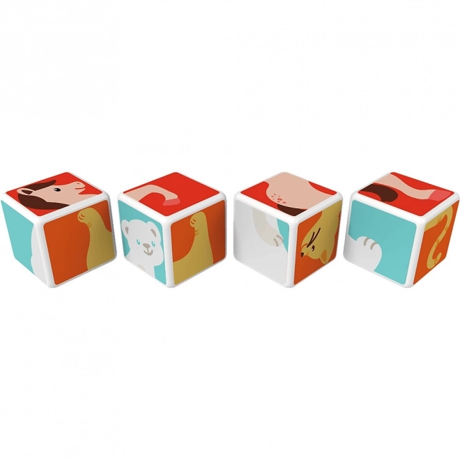 Magnetische Bausteine Magicube Lustige Tiere