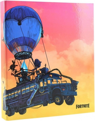 Ringordner A4 Battle Bus Fortnite