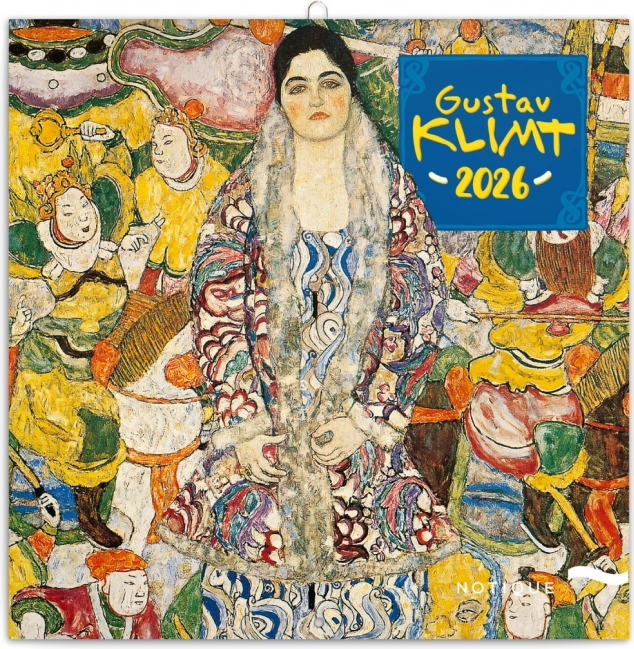 Notizkalender mit Bildern von Gustav Klimt 2026