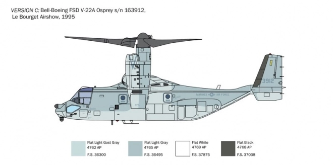 Modellbausatz V-22A Osprey 1:72