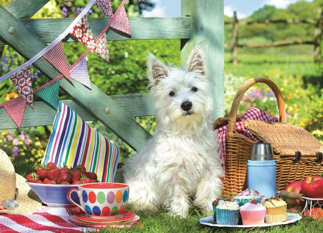 Eurographics Puzzle Hundepicknick XL 500 Teile