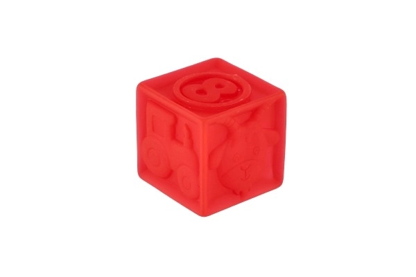 Weiche Gummiwürfel 9er Set