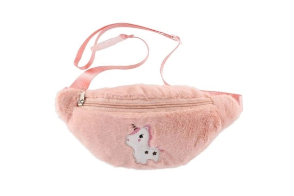 Plüsch-Gürteltasche Einhorn für Kinder