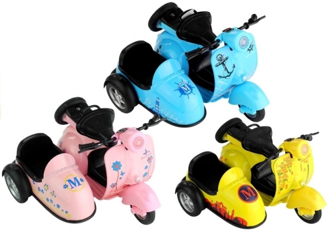 Leuchtendes Motorrad mit Spielsounds