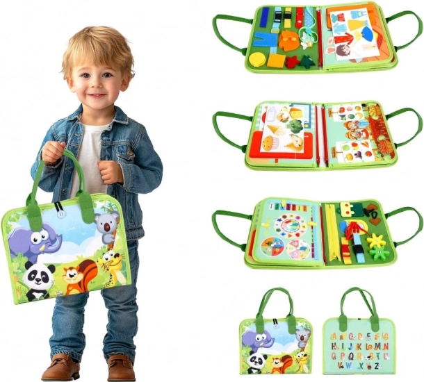Sensorisches Busy-Buch Safari 2Kids Toys