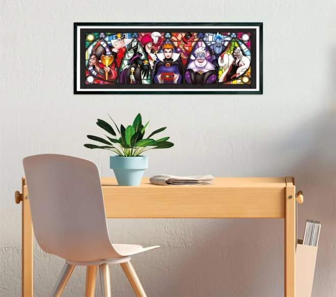 Clementoni Panoramapuzzle Disney Bösewichte 1000 Teile