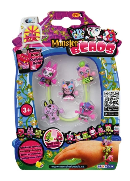 Monster Beads Cool Pack 6 - Kleine Monster