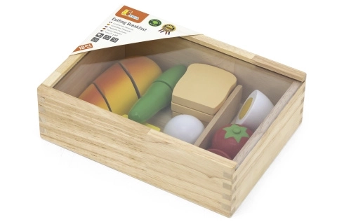 Holzspielzeug Lebensmittel Set