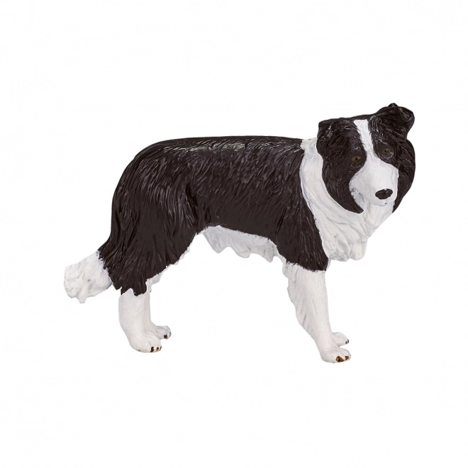 Realistische Border Collie Figur