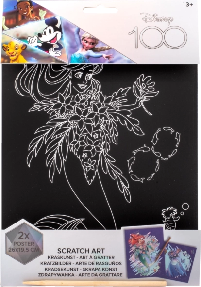 Zauberhafte Scratch-Art-Technik