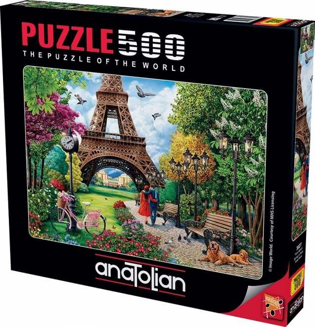 Puzzle Frühling in Paris 500 Teile