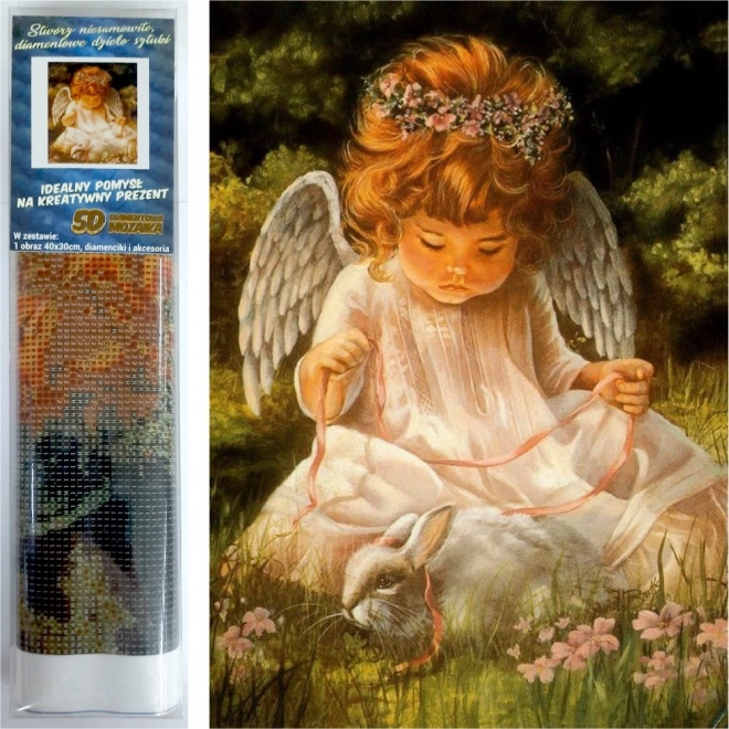 Diamantmalerei Engel 30 × 40 cm