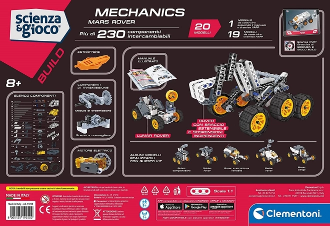 Clementoni Mechanik-Labor Mars-Fahrzeug für Kinder