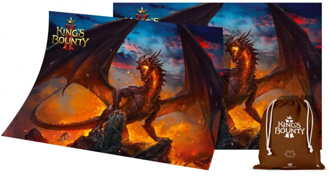 Puzzle King's Bounty II: Drak 1000 Teile