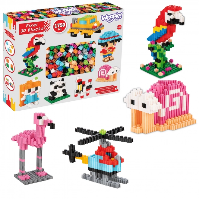 3D-Baukasten PIXEL 1750 Stk.
