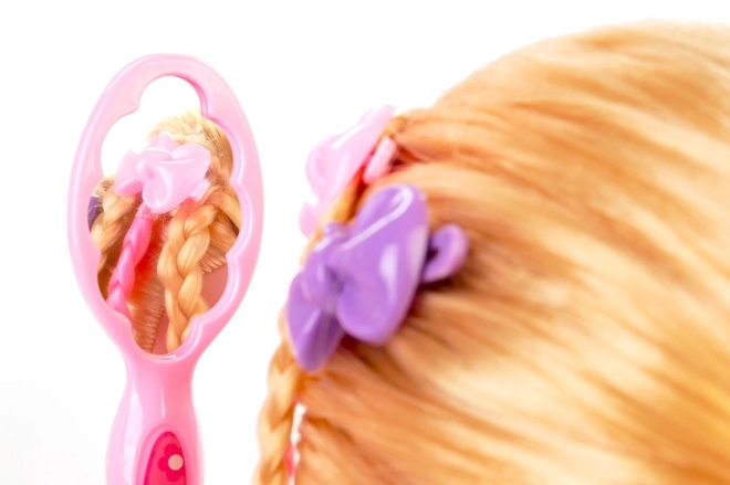 Kreatives Styling mit leuchtenden Haar-Accessoires